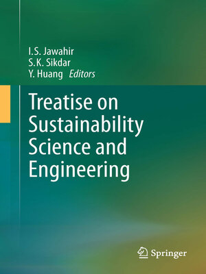 cover image of Treatise on Sustainability Science and Engineering